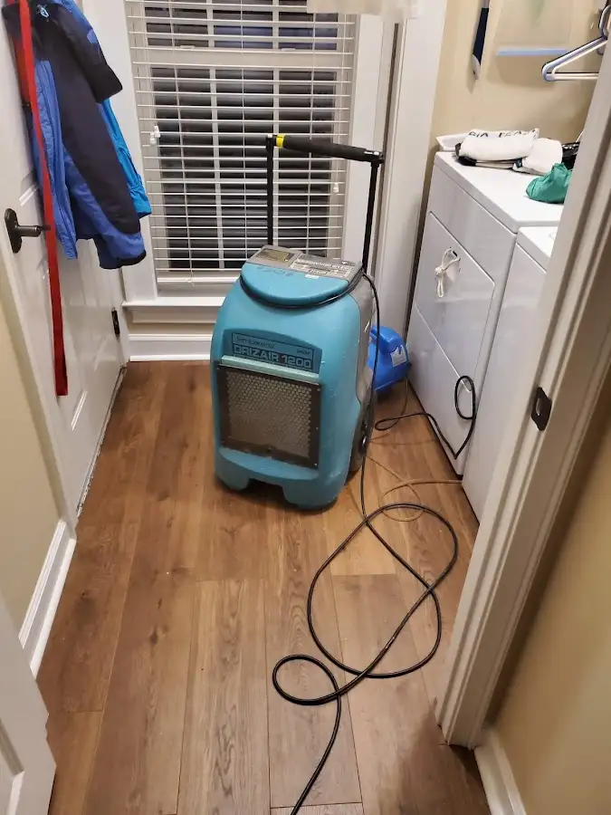 Commercial dehumidifier deployed for Crawl Space Restoration in Parker