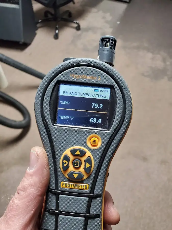 Moisture meter humidity assessment for Mold Remediation & Removal in Parker